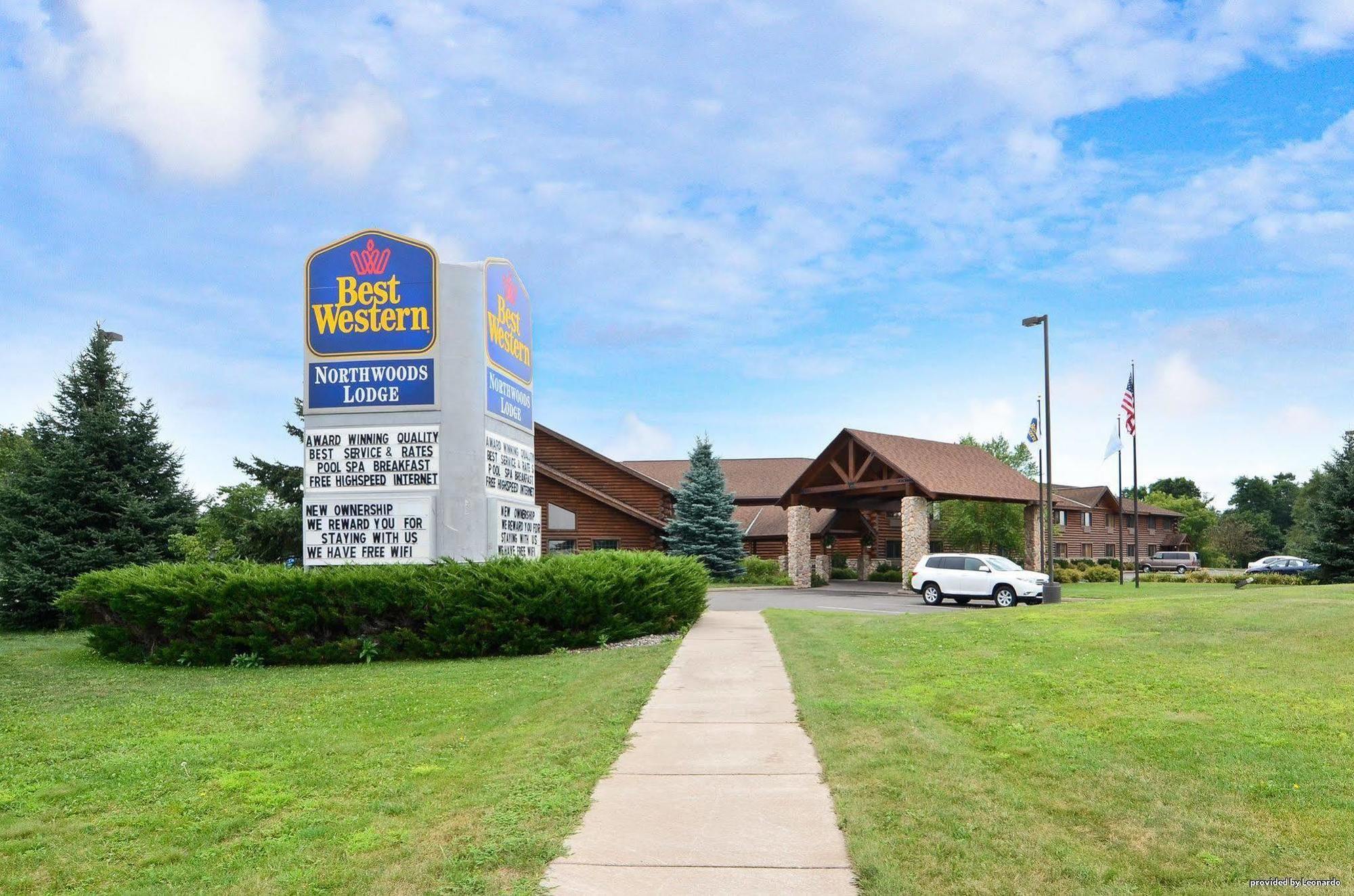 Best Western Northwoods Lodge Siren Exterior foto
